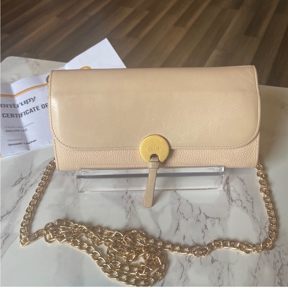 Chloe Wallet With Coa & Insert - image 1